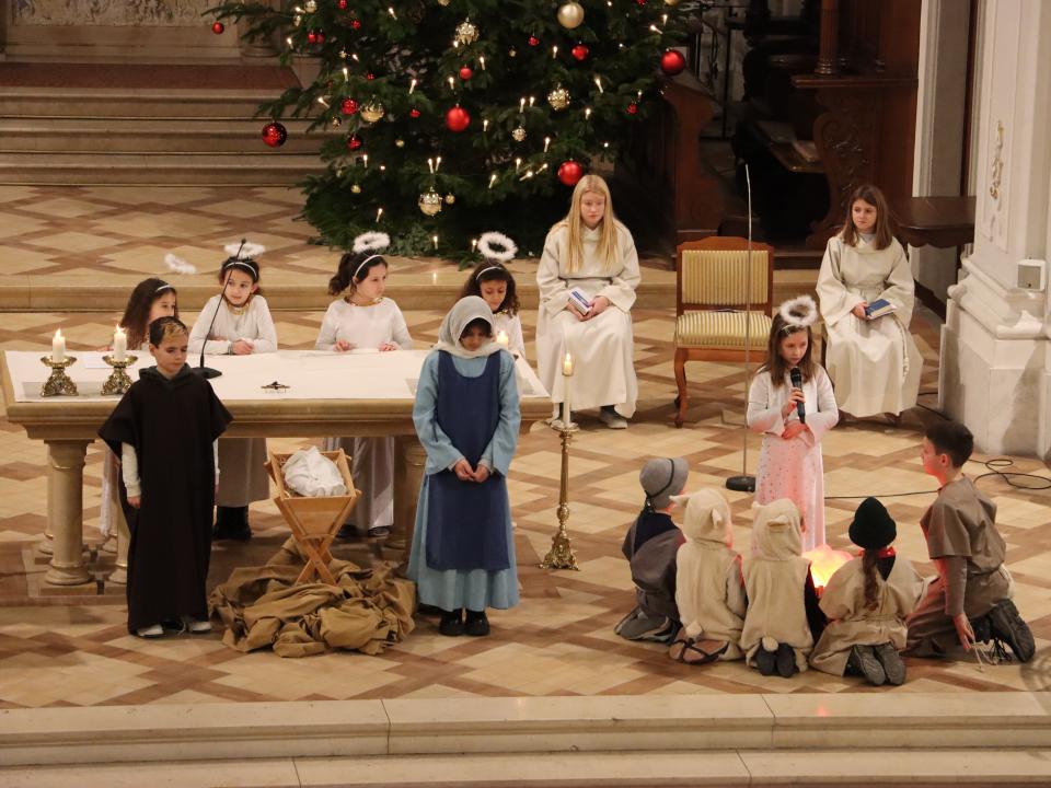 Familiengottesdienst mit Krippenspiel St. Stefan