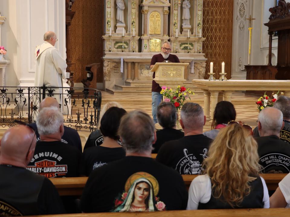 Motorrad-Saisonende-Feier