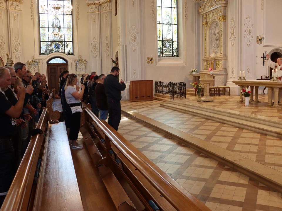 Motorrad-Saisonende-Feier