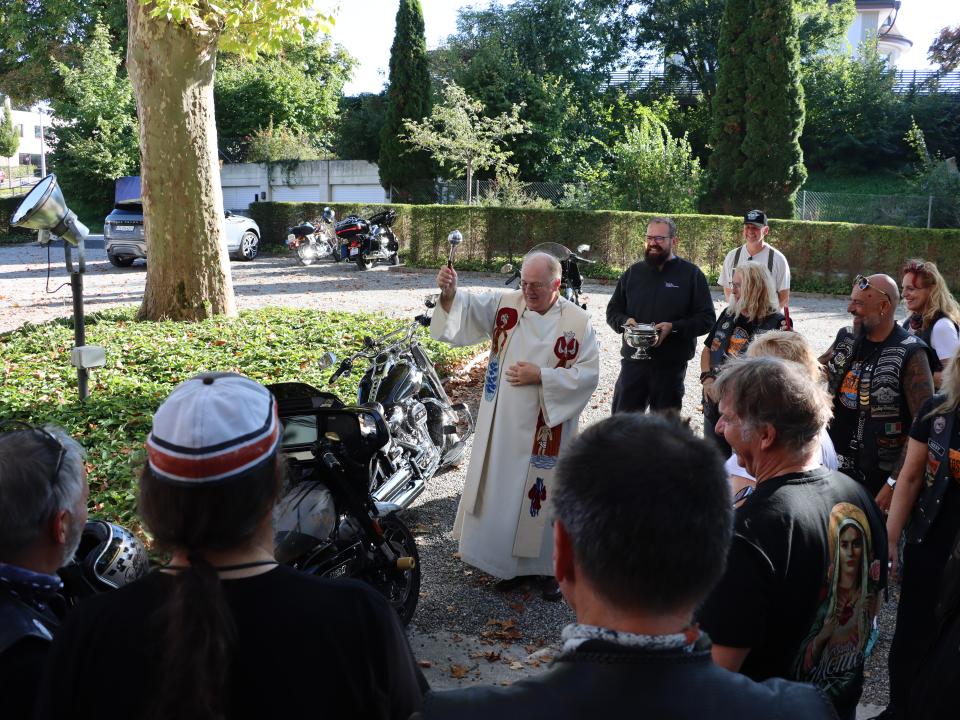 Motorrad-Saisonende-Feier