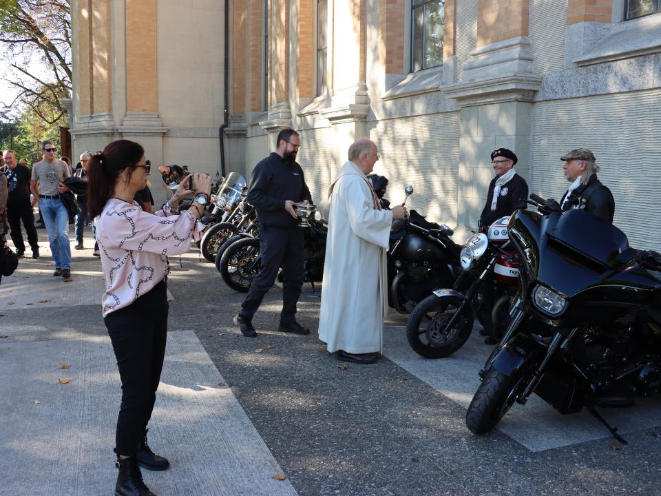 Motorrad-Saisonende-Feier