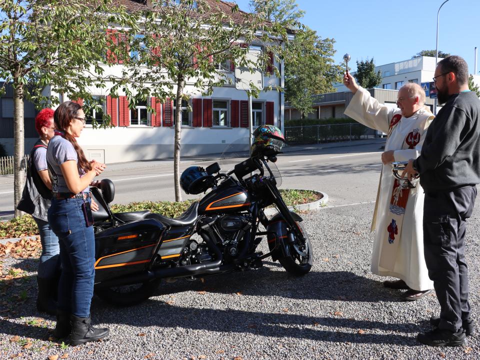 Motorrad-Saisonende-Feier