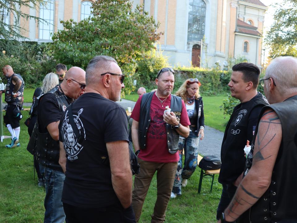 Motorrad-Saisonende-Feier