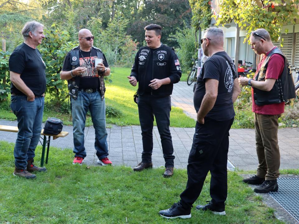 Motorrad-Saisonende-Feier