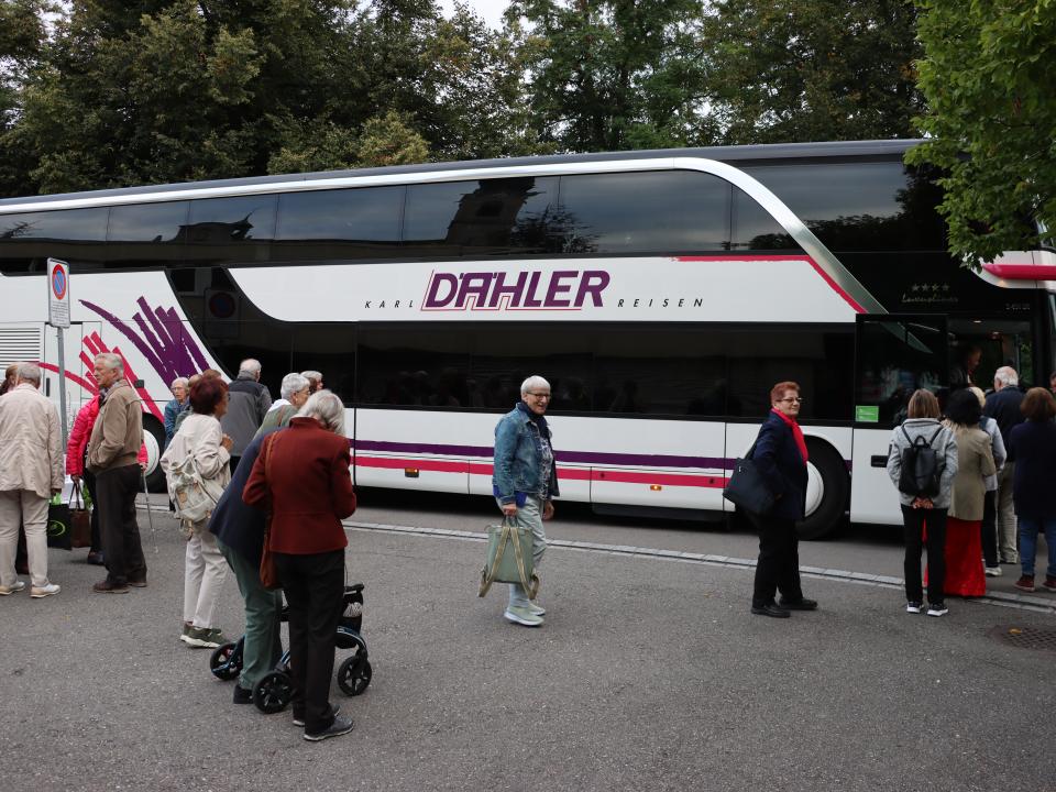 Seniorenausflug nach Einsiedeln
