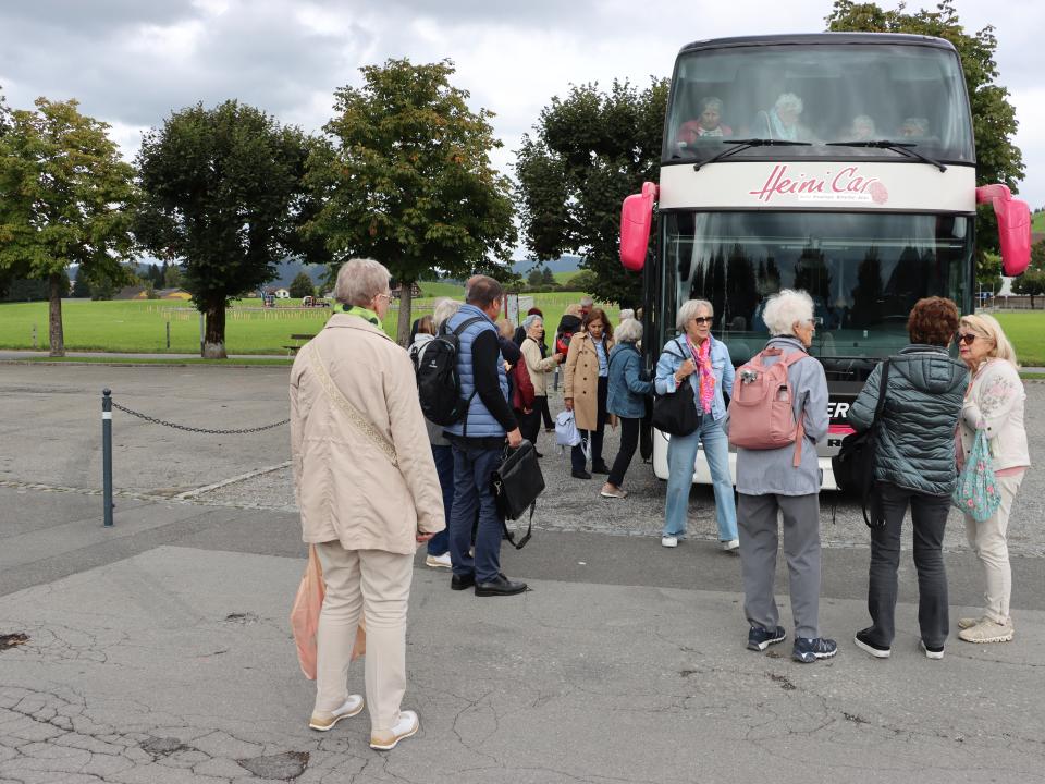 Seniorenausflug nach Einsiedeln