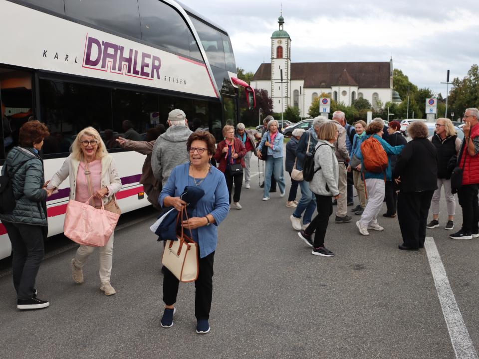Seniorenausflug nach Einsiedeln