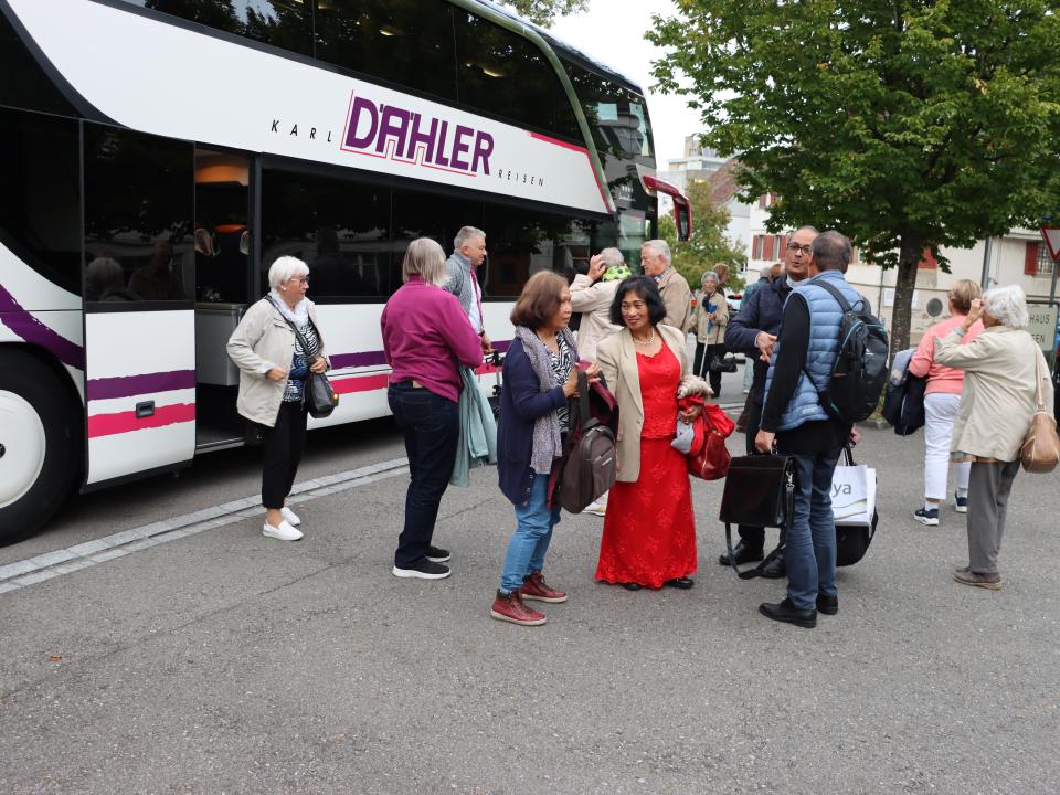 Seniorenausflug nach Einsiedeln