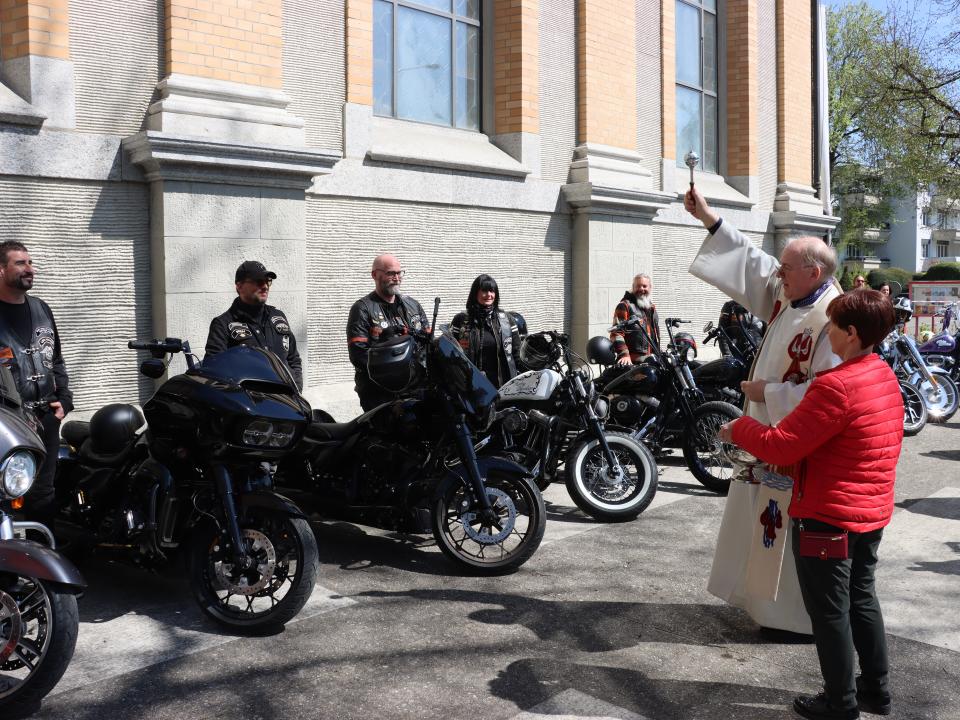 Motorradsegnung