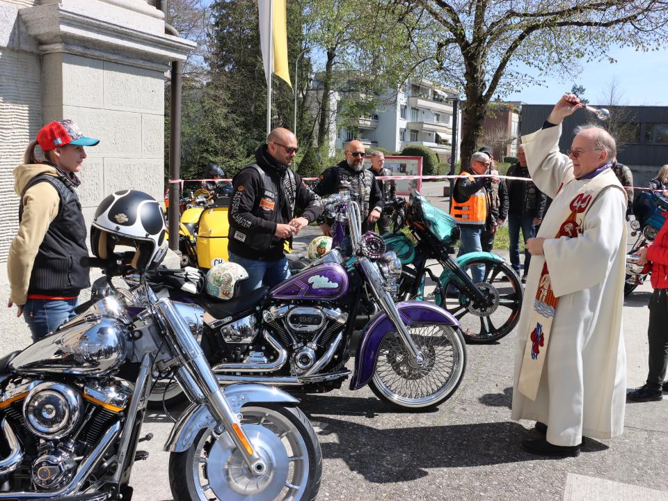 Motorradsegnung