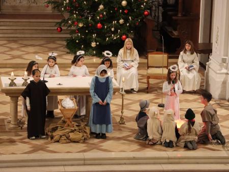 Familiengottesdienst mit Krippenspiel St. Stefan