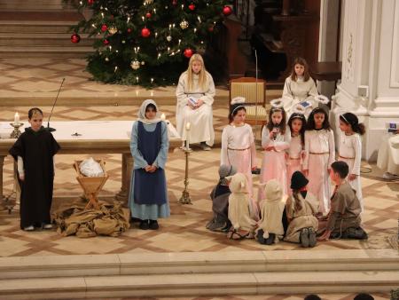 Familiengottesdienst mit Krippenspiel St. Stefan