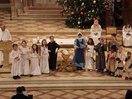 Familiengottesdienst mit Krippenspiel St. Stefan