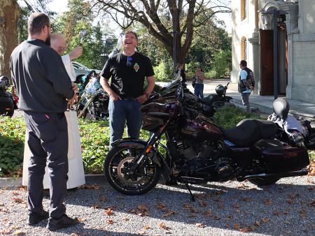 Motorrad-Saisonende-Feier