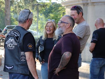 Motorrad-Saisonende-Feier