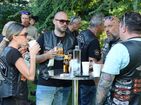 Motorrad-Saisonende-Feier