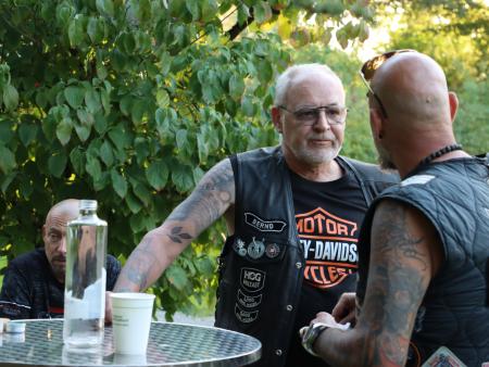 Motorrad-Saisonende-Feier