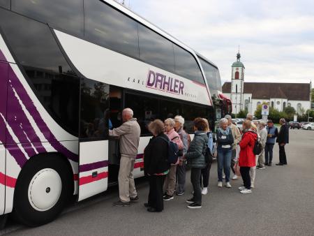 Seniorenausflug nach Einsiedeln