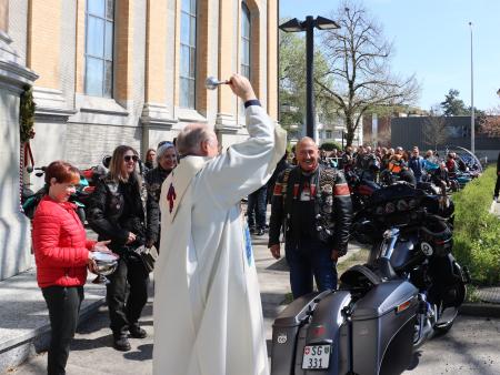 Motorradsegnung