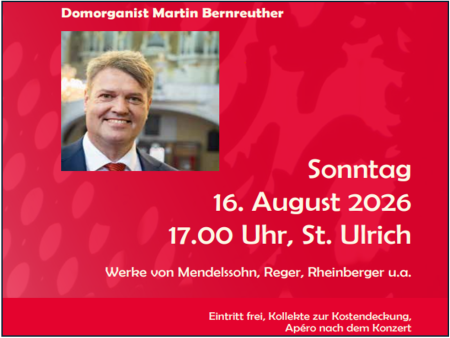 Orgelkonzert in St. Ulrich