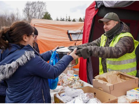 Caritas Schweiz hilft in der Ukraine und in den Nachbarländern