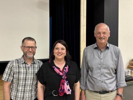 vl: Josef Rusch, Laura Costanzo, Beat Krähenmann