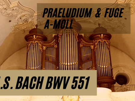 Johann Sebastian Bach | Praeludium und Fuge a-Moll | Organist Nicolas Borner