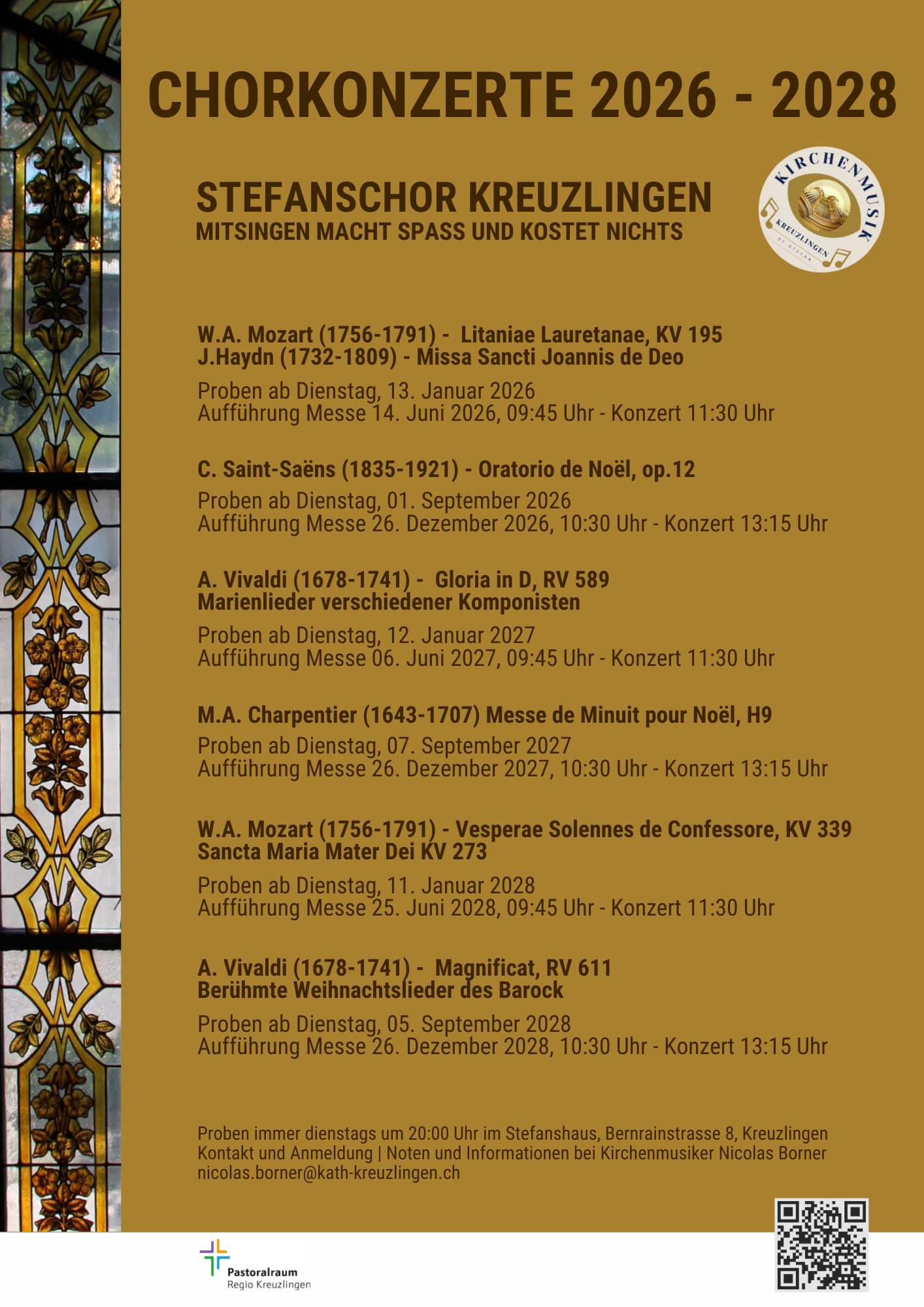 Chorprojekte Stefanschor